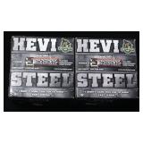 Hevi-Shot Hevi Steel 12 Gauge 3.5" 2-Shot Ammo, Qty 2 Boxes x 25 Shotshells = 50 Rounds Total