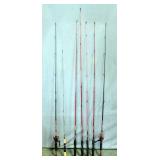 Shakespeare Med Action Fishing Rods, Qty 7, 5