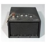 GunVault Mini Vault Pistol Safe with 2 Keys, 8"W x 5"H x 12"D