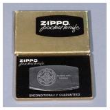 Zippo Mid-West Metal Products Kansas City, Kansas Advertising Pocket Knife with Original Box