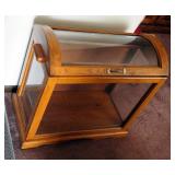 Glass Quilt Display, 28" x 30" x 15"