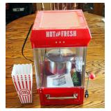 Nostalgia Electrics Kettle Popcorn Maker, Includes Manuel, Popcorn Cartons And Seasonings