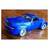 Assorted Maisto Die Cast Models, Ford GT90, Mercedes CLK-GTR, 2000 Chevrolet SSR 1-18 Scale, 3 Total