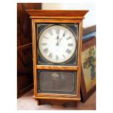 Waltham Chime, Wall Clock, Battery Powered, 30" x 16" x 7"