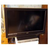 Vizio 32" Hi-Definition Television, Model #VOJ320F1A And Go Video DVD Player Includes Remotes