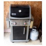 Weber Spirit Propane Bar-B-Que Grill With Vinyl Cover