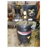 Sanborn Single Stage Air Compressor Model# 50PP44U With Pneumatic Hose