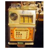 Medley Manufacturing Mechanical Toy Slot Machine Bank