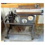 Vintage Sear & Roebuck Craftsman 8" Table Saw Model # 103.26680 With Stand