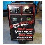 Sears Craftsman 60/2 Amp Battery Charger & System Tester, 250 Amp Engine Starter