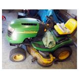John Deere L130 Automatic Mower, 23 HP V-Twin, 48" Deck, Includes 2 Sets of New Blades