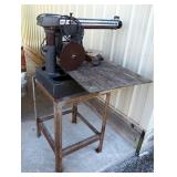 Sears Craftsman 10" Radial Arm Saw, Model # 123L With Steel Stand