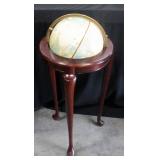 Crams Imperial World Globe With Wooden Display Table 38" x 24"