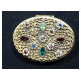 Sterling Silver Filigree Necklace And Earrings, Knights Of Pythias 1874 Medal, Blue Metal Lighter An