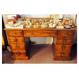 Solid Wood, 7 Drawer Student Desk, 30" x 50" x 22"