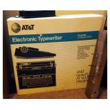 AT&T Electronic Type Writer 650 In Original Box With Sharp Wizard 256KB Digital Organizer