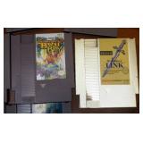 Assorted Nintendo Game Cartridges, Including Zelda, Mario Brothers, Link, Duck Hunt, Gumshoe And Mor