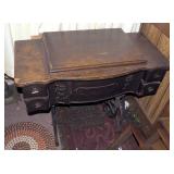 Antique Standard Manual Foot Pedal Sewing Machine With Cabinet