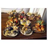 Summco International And Popular Imports Teddy Bear Plates and Figurines