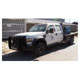 2008 Ford F-550 Flat Bed Truck, VIN # 1FDAW56R88EE19679