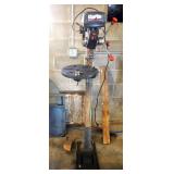 Clarke Metal Worker Drill Press Model BT1029, 120v, On Telescoping Mount