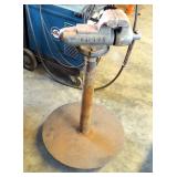 Wilton 4" Vise Mounted On Custom Stand, 42