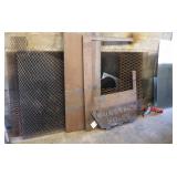 Assorted Steel Grating And Sheets Of Metal
