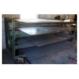 Heavy Duty Material Rack 58.5"H x 150"L x 44"D