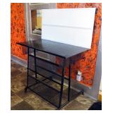 Custom Rolling Display Table 64"H x 48"W x 29"D