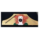 Custom Stained And Painted Hognose Psaltry With COA And Tuning Wrench