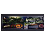 Pinball Back Glass "Creature From The Black Lagoon" 6.5" x 17.5"