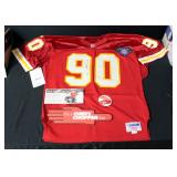 Neil Smith Autographed Jersey With Price Chopper Adverts