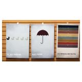 Minimalist Fairy Tale Prints By Graphic Designer Christian Jackson, "The Princess & The Pea", "Mary 