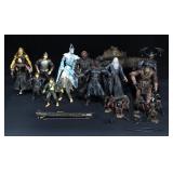 Marvel Entertainment Inc. Lord Of The Rings 6" Scale Action Figures With Accessories, Qty 14