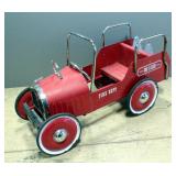 Fire Dept. Hood and Ladder Pedal Car
