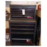 Rolling Craftsman Tool Box With 9 Drawers, Includes Upper And Lower Chests, Contents Not Included, N