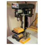 Nu-Mark Professional Quality Drill Press Model# 60-085, Includes And An Assortment Of Drill Bits