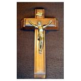 Wood Divinity Crucifix Includes Contents