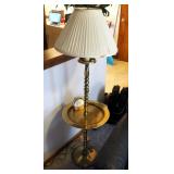 Brass Style Floor Lamp, 52" Tall