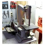 Nu-Mark 1" X 8" Belt Disc Sander/Grinder