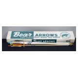 Vintage Bear Arrows X-100 Qty 6 In Original Box