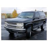 1998 Chevrolet Tahoe 2-Door 4WD Sport Utility, 152,148 Miles, UPGRADES, VIN # 3GNEK18R1WG142524