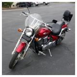 2007 Kawasaki VN900C7F Vulcan Custom Motorcycle, 7751 Miles, Cobra Pipes, Protective Motorcycle Cove