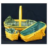 Longaberger Hand Woven Baskets TAS 1999, ECE 2001, And SDF 1998
