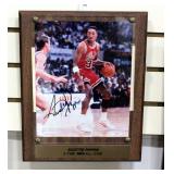Scottie Pippen Autographed Mounted Photo "2-Time NBA All-Star" Dated 1990