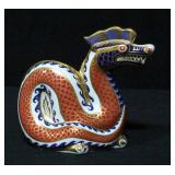 Royal Crown Derby English Porcelain Dragon, 5"H