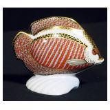 Royal Crown Derby English Porcelain Tropical Fish, 4.5"H