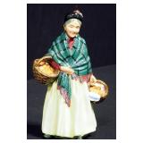 Royal Doulton English Porcelain Figurine "The Orange Lady", 9"H