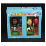Home Run Headliners Bobbleheads, Ken Griffey Jr. And Mark McGwire, New In Box