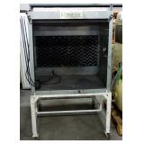 Self Contained Indoor Specialty Paint Booth, Explosion Proof Lights, Triple Filter, No Venting Neede